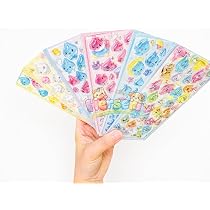 Amazon | 【J P発送】6枚セット ぼんほんドロップシール しずく シール